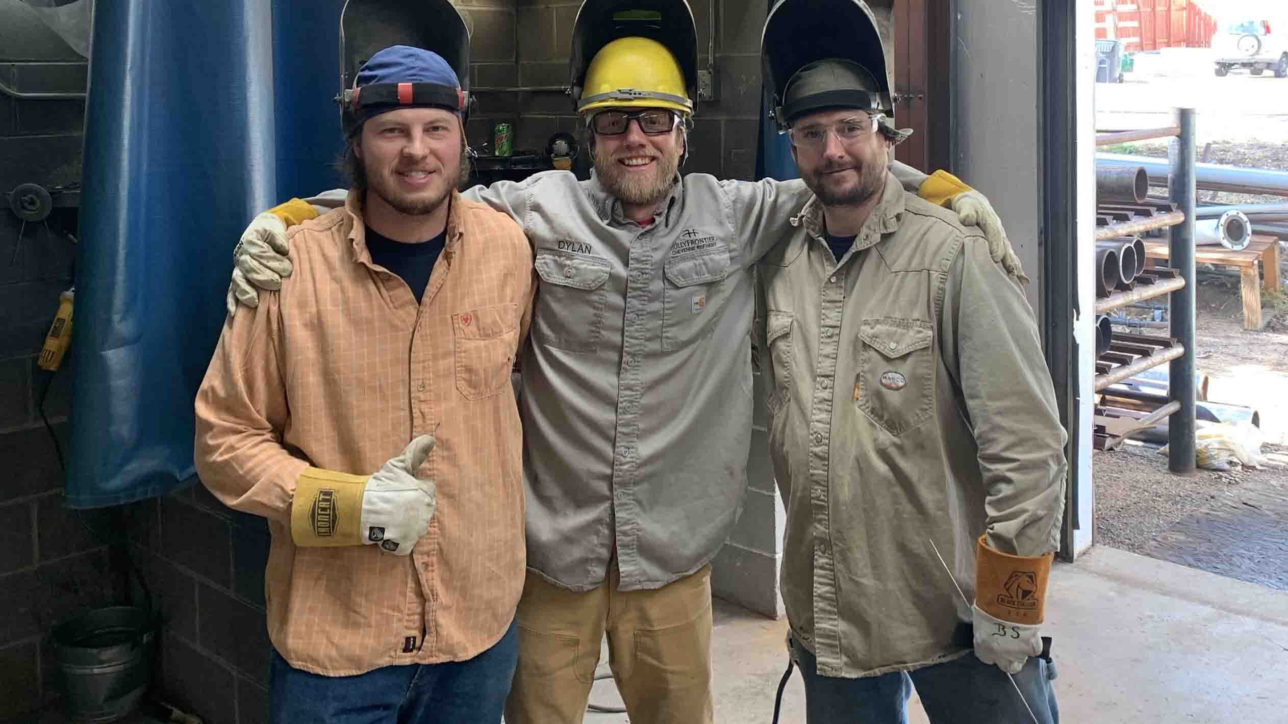At the Plumbers and Pipe Fitters Union in Cheyenne, students learning their trades are more focused on working and completing their programs than soicial and political issues.