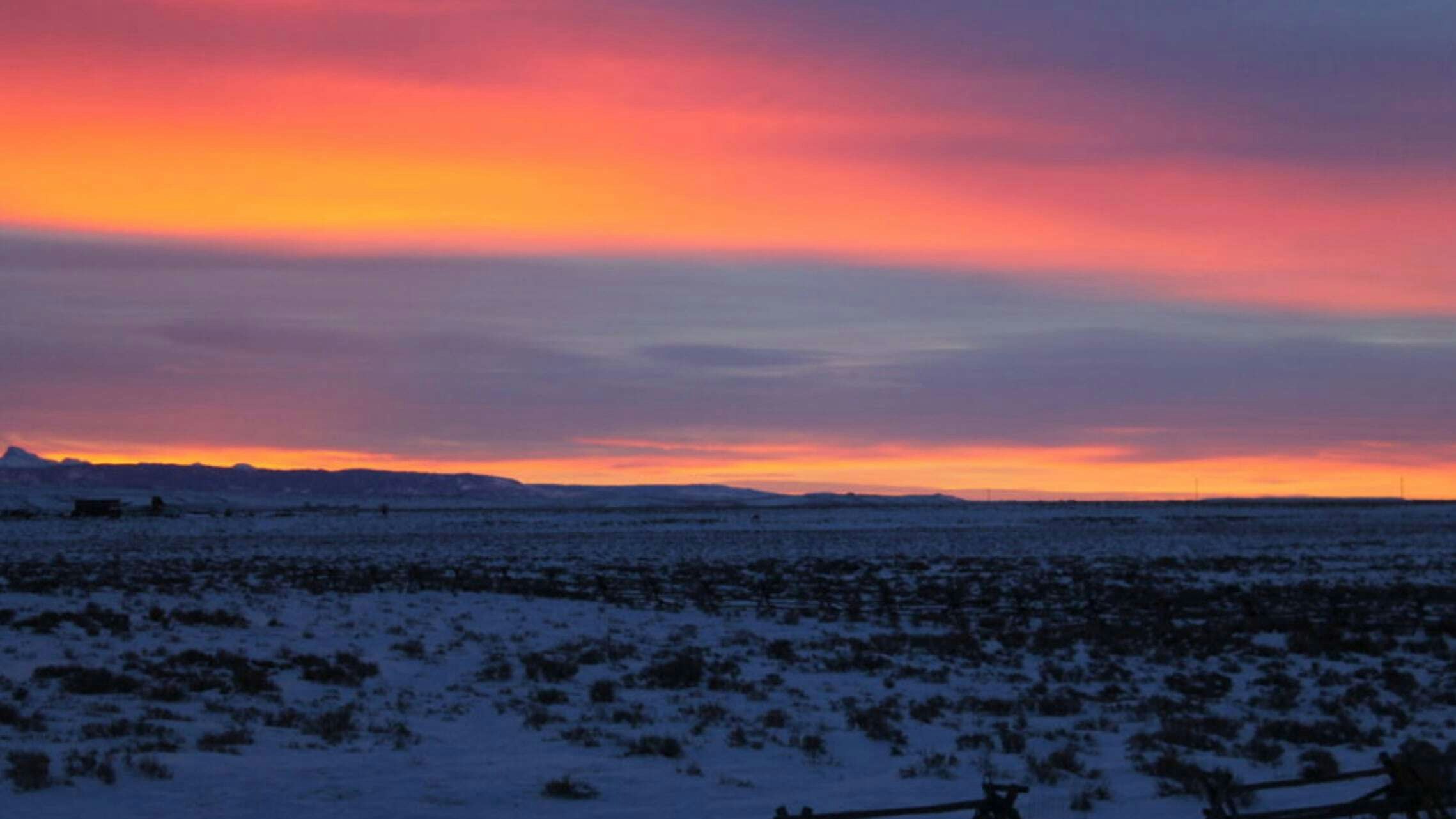 "It was beautiful." Cora, WY