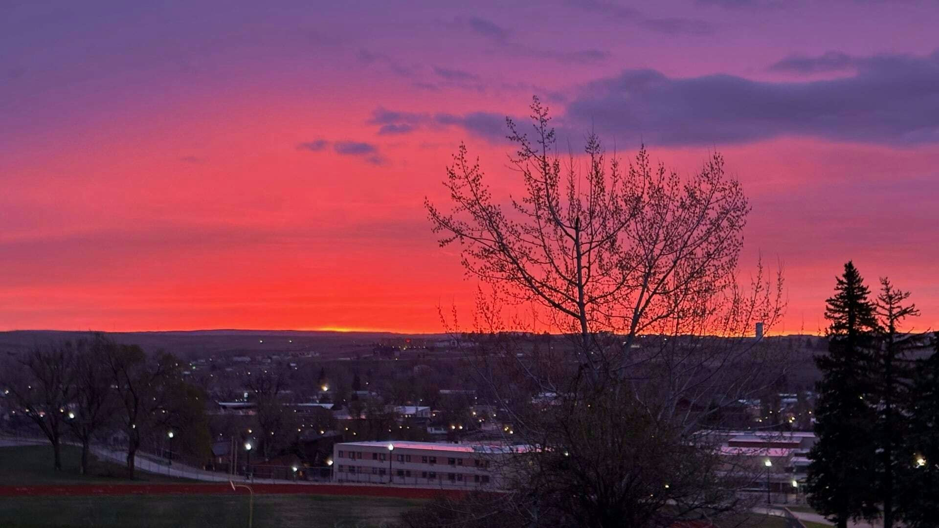"Sunrise services at Kendrick Mansion in Sheridan."