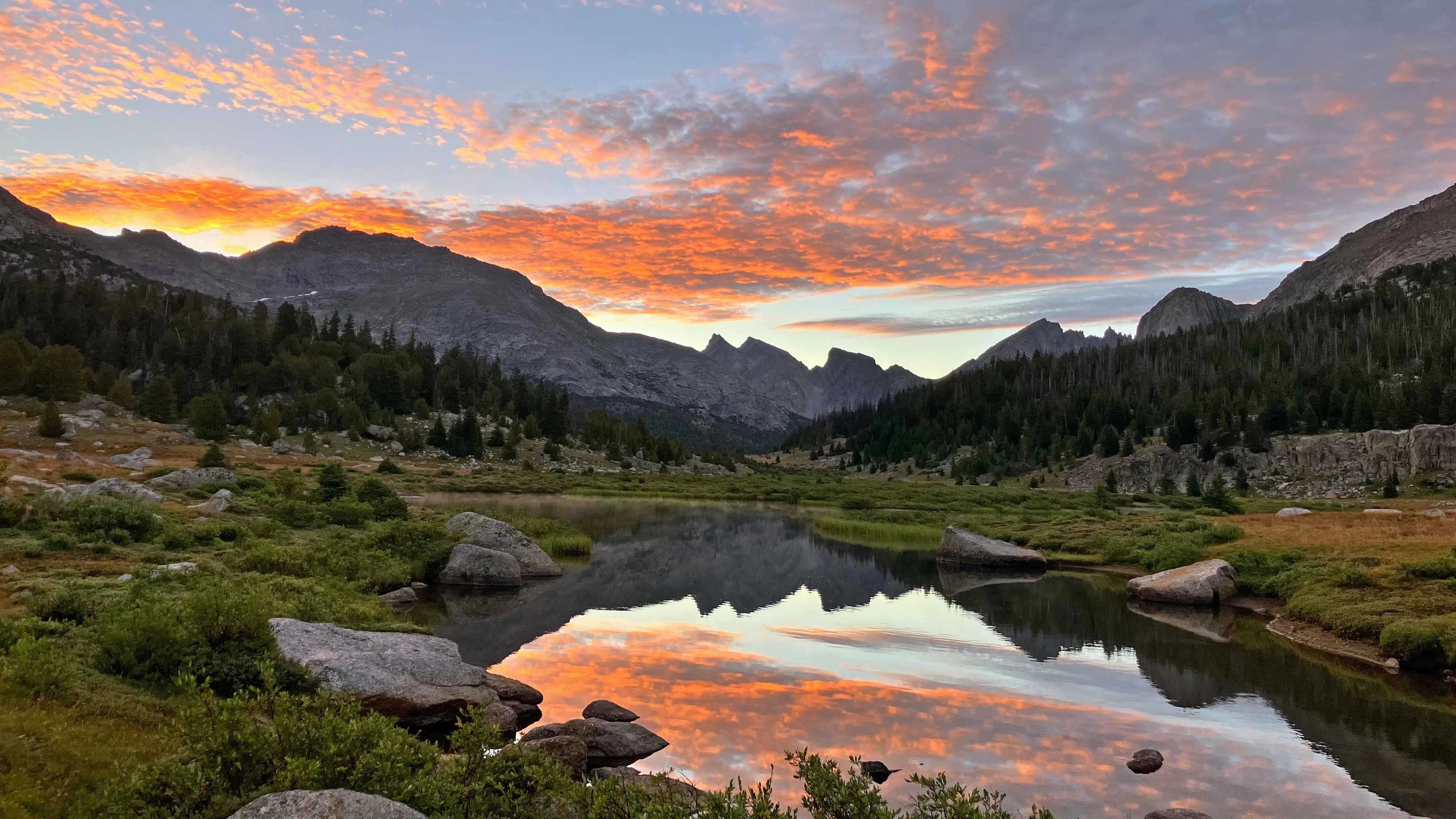 Washakie Creek in the southern Wind River Range