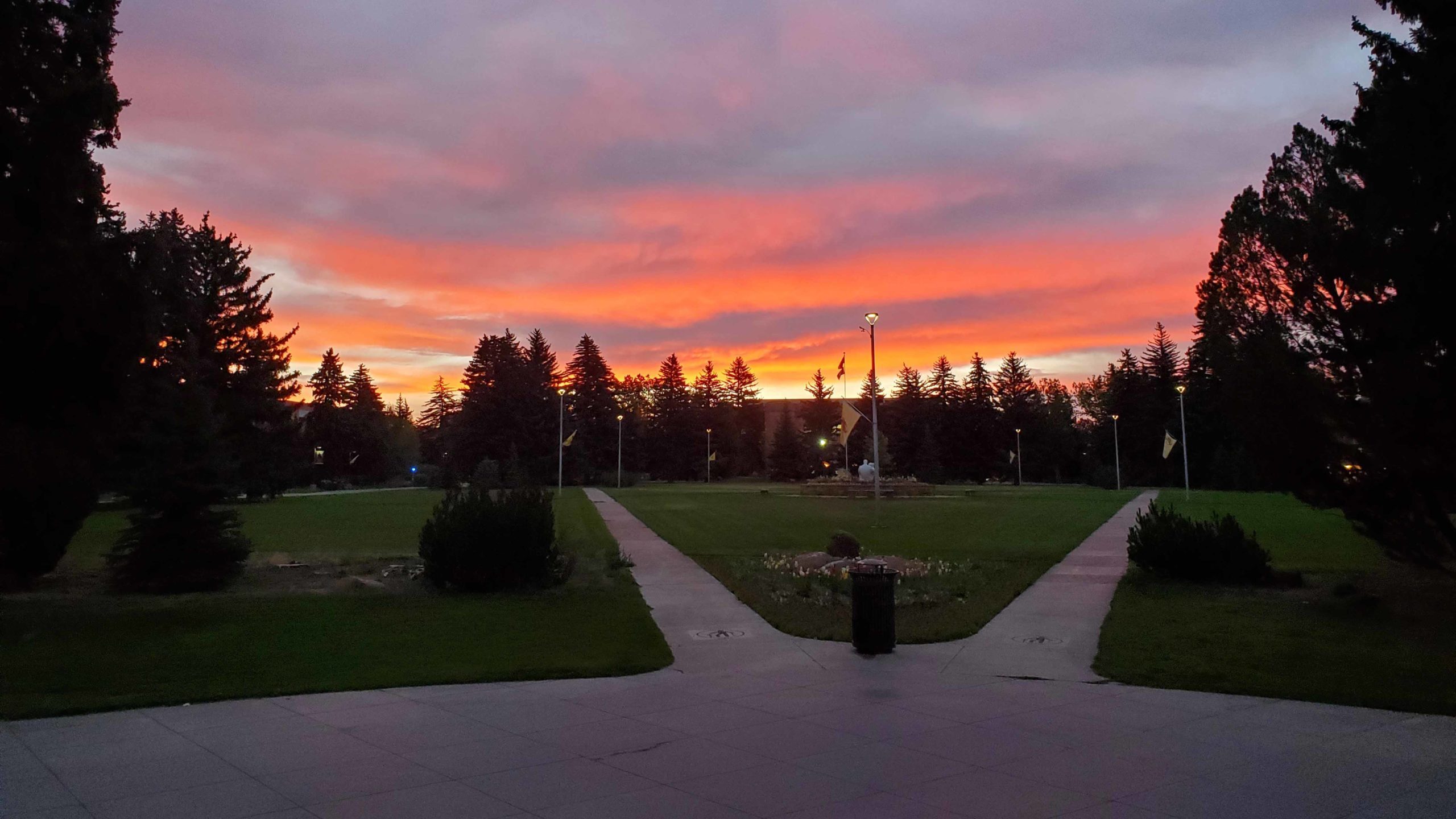 Sunrise at UW scaled