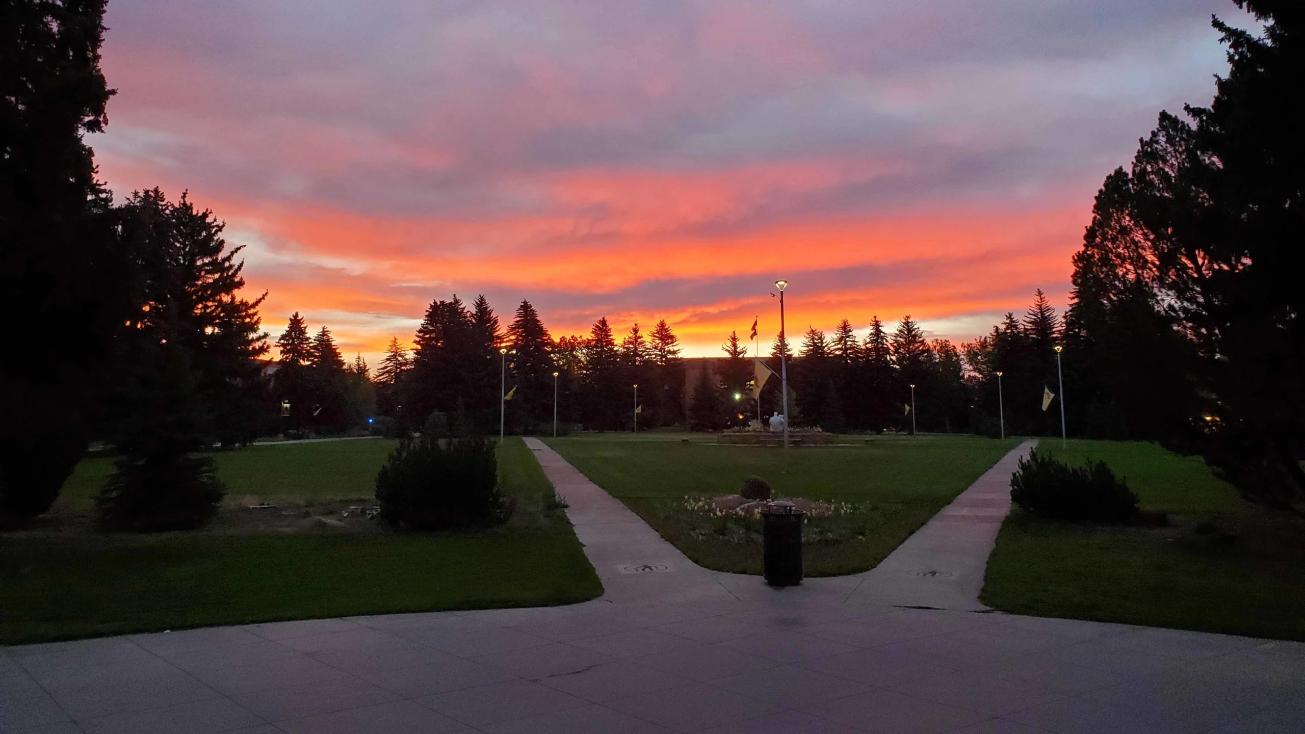 Sunrise at UW scaled