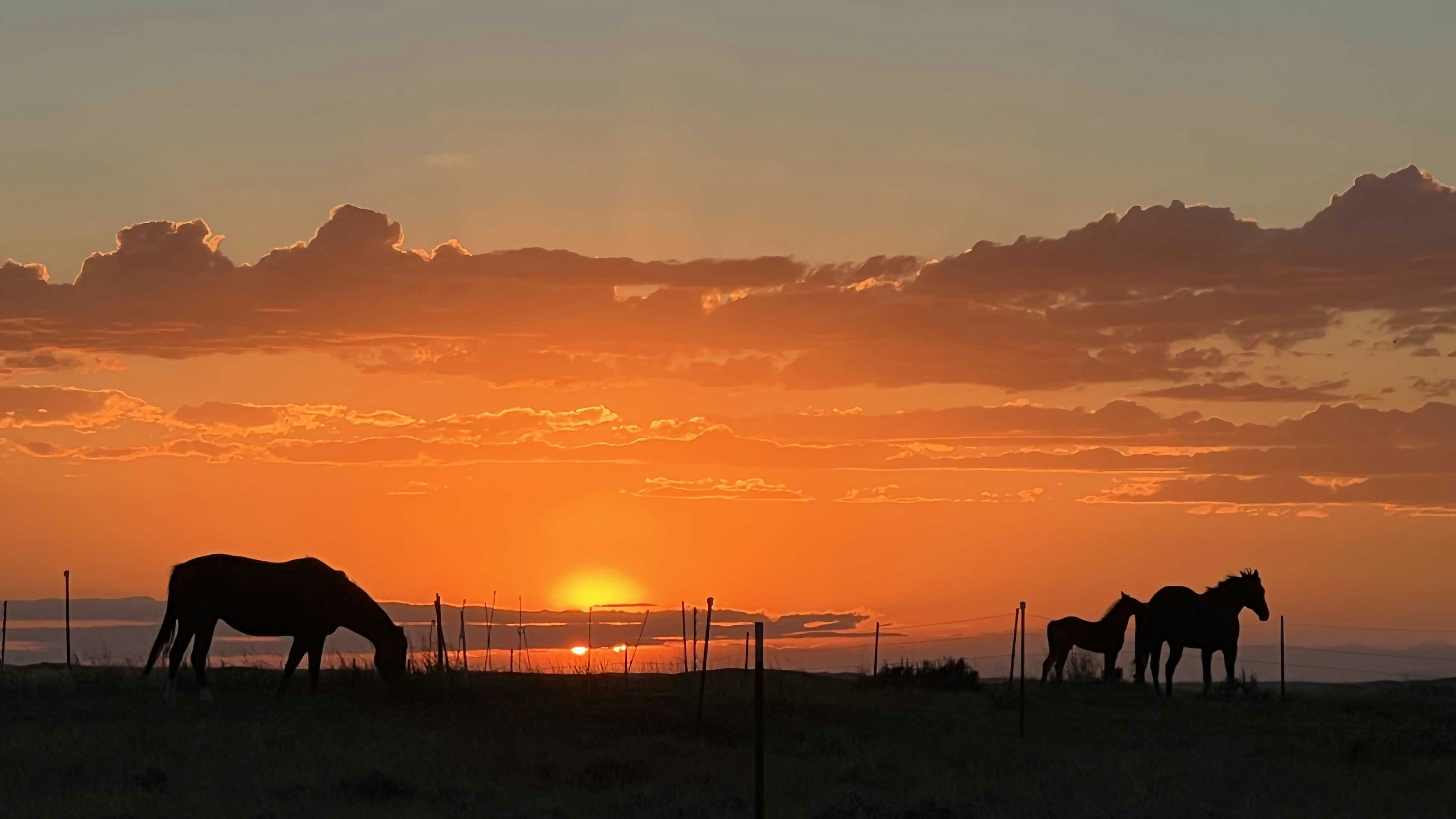 Sunset south of Gillette