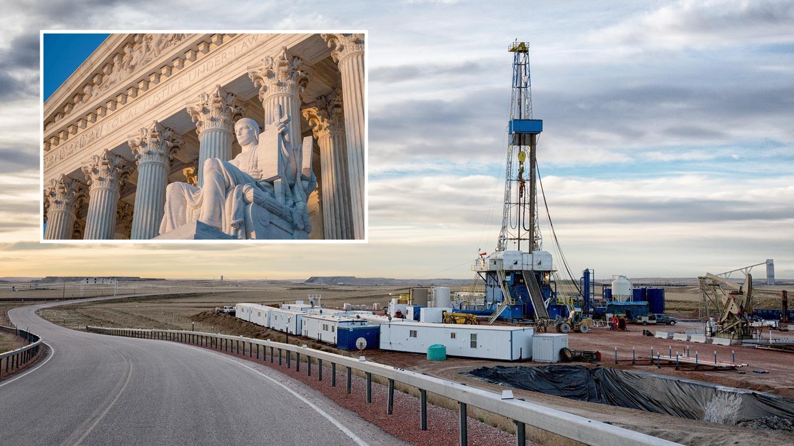 The U.S. Supreme Court declined Monday, March 10, 2025, to hear a request from Wyoming and 18 other red states to block a handful of other states, including California, from suing oil and gas companies in their own courts over climate change.