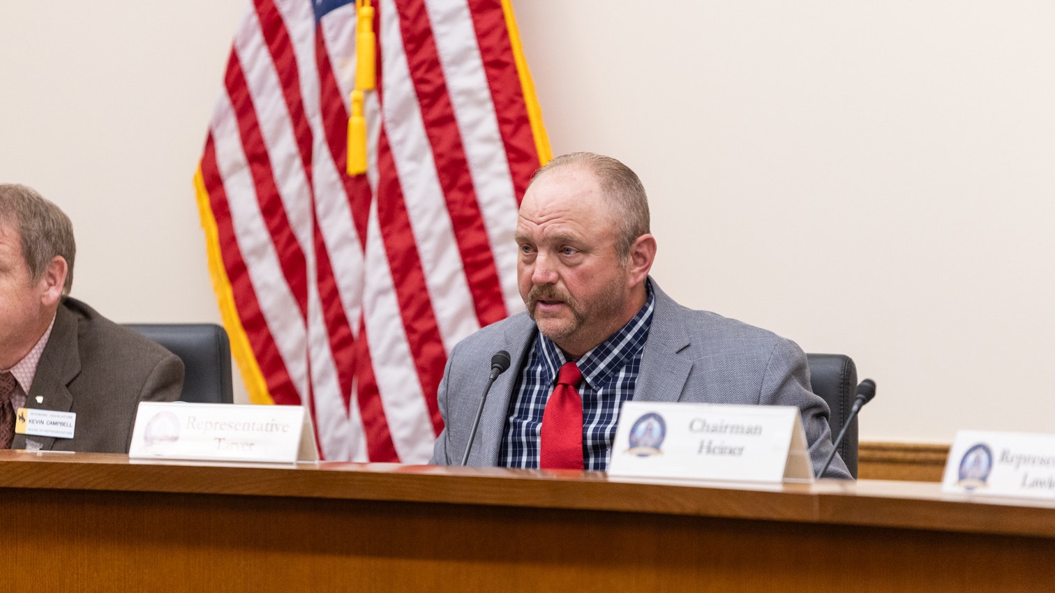 Representative Reuben Tarver at House Minerals Committee Meeting: Wyoming energy transmission study and Wyoming Energy dominance fund on Friday, Feb. 27, 2026
