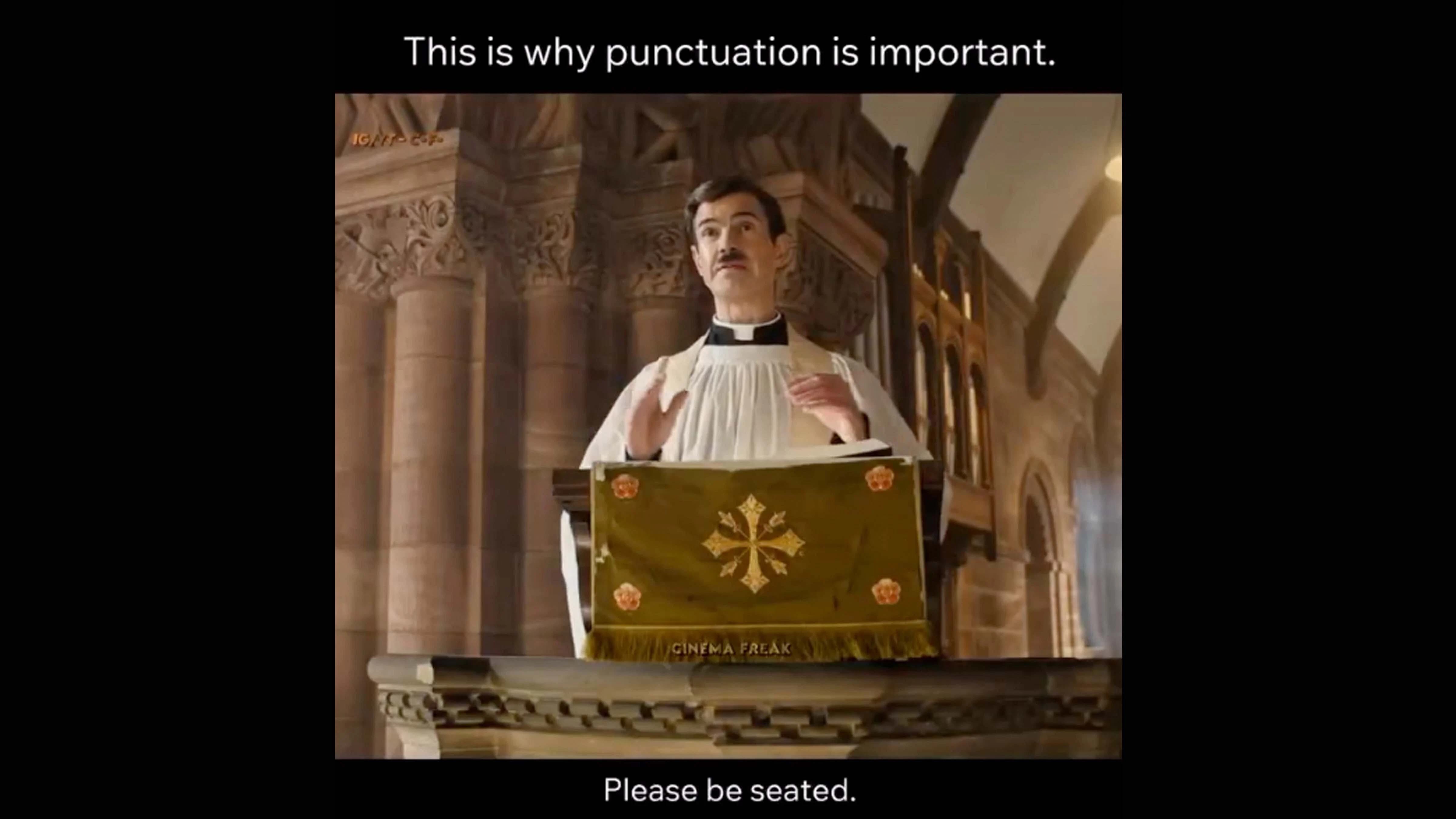 Today in punctuation 3 31 26