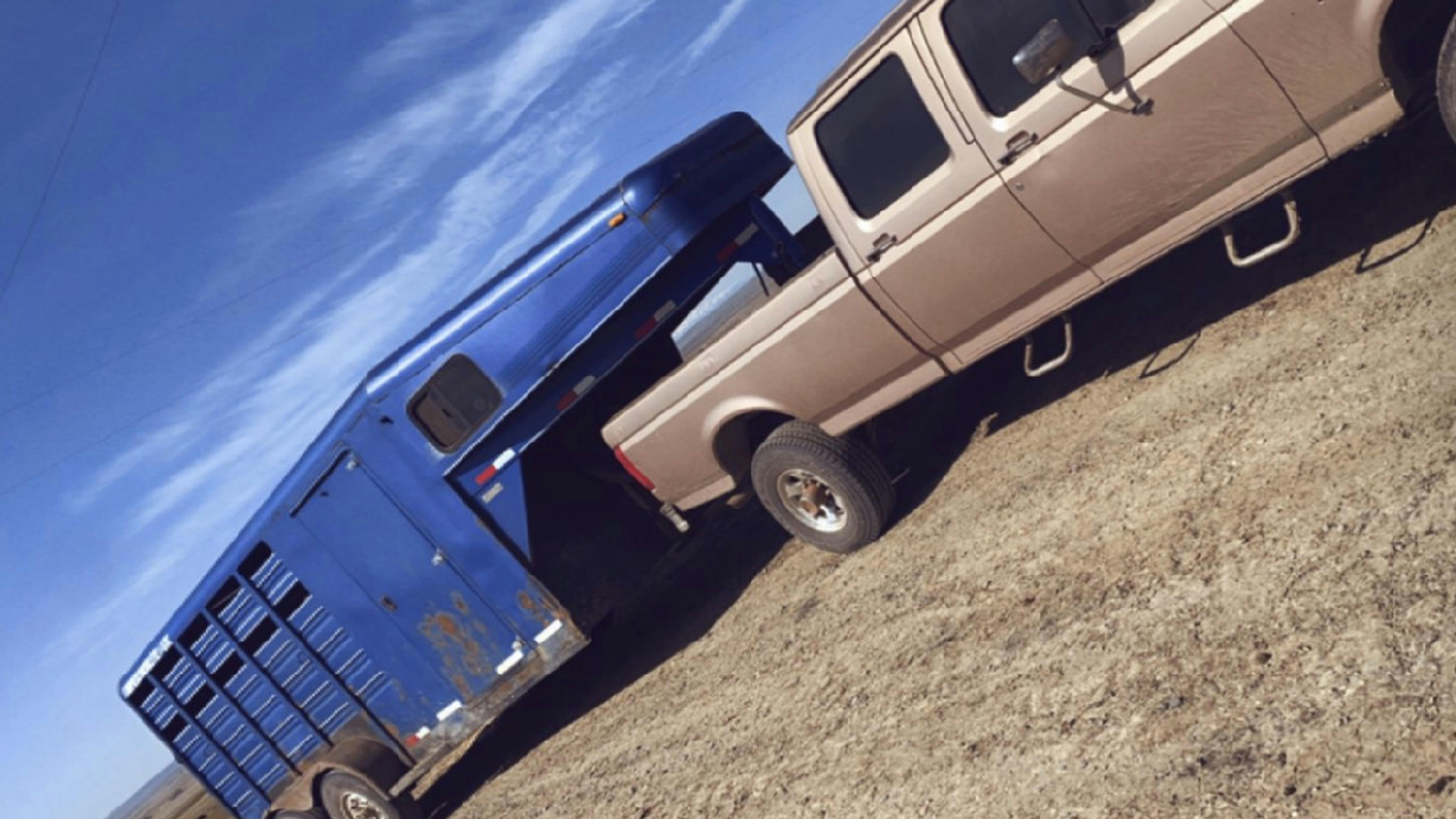 Brittany Miller's stolen trailer