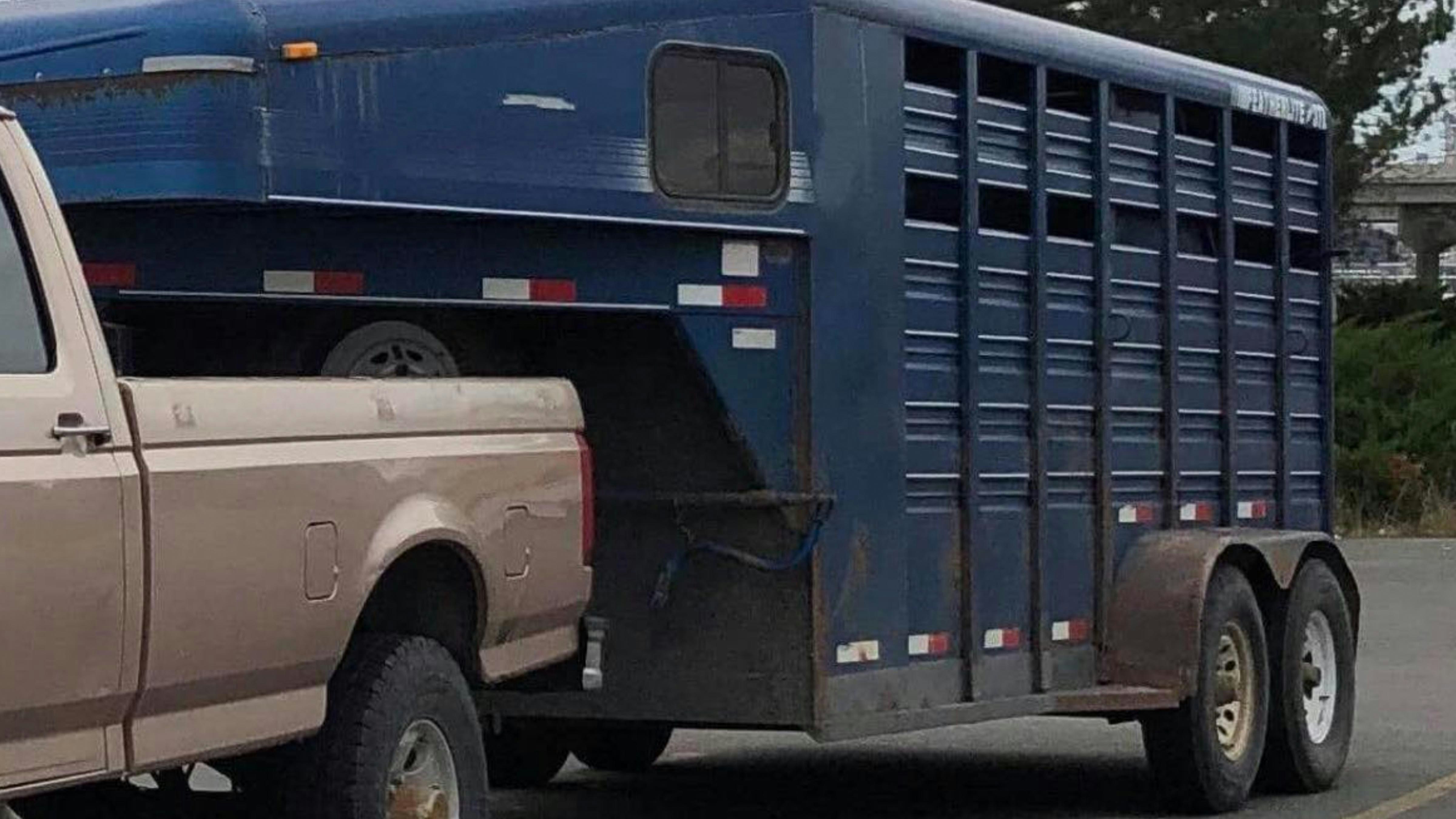 Brittany Miller's stolen trailer