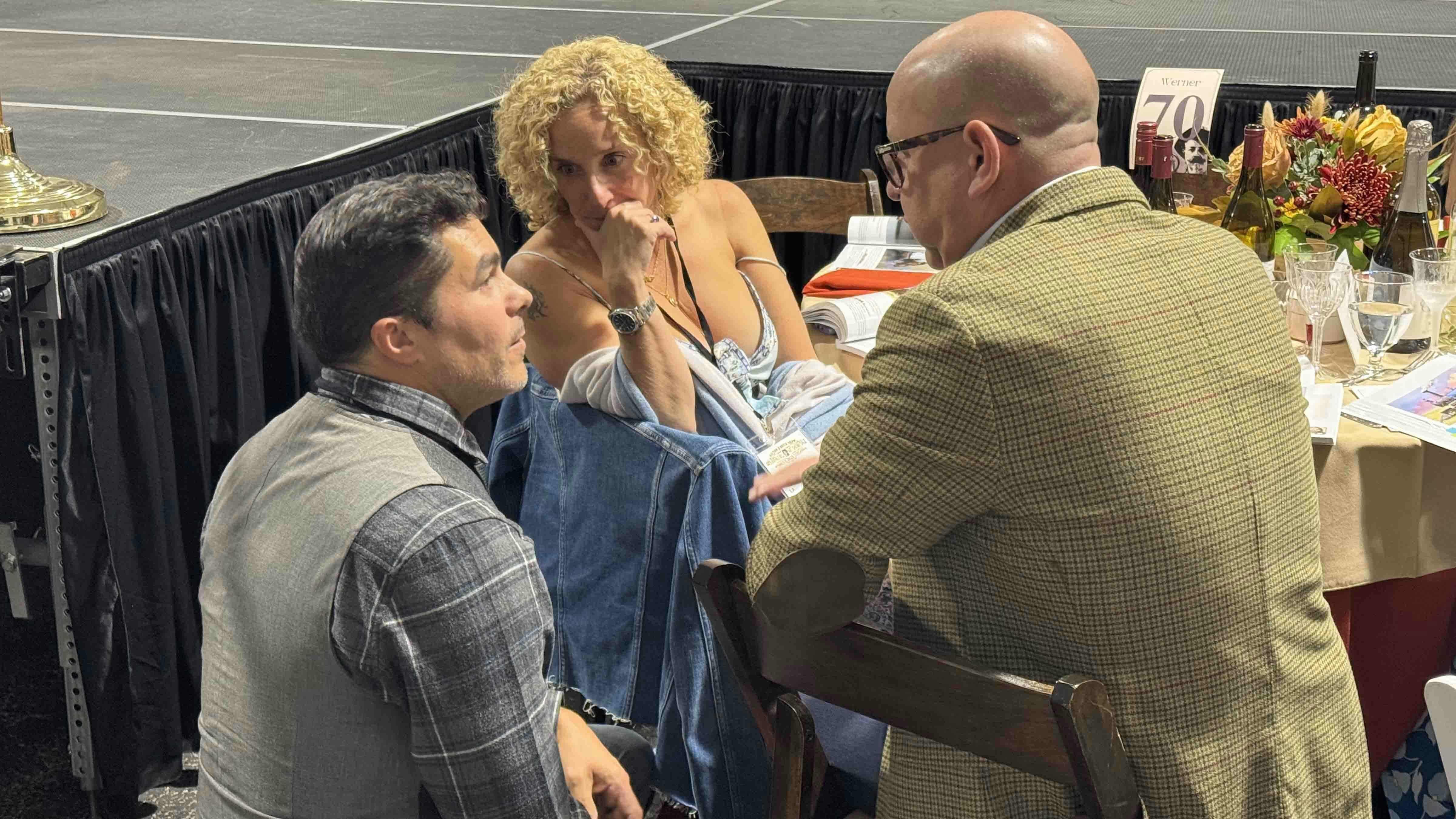 Sold! Auctioneer Troy Black sells a piece of during the 44th Buffalo Bill Art Show and Sale in Cody.