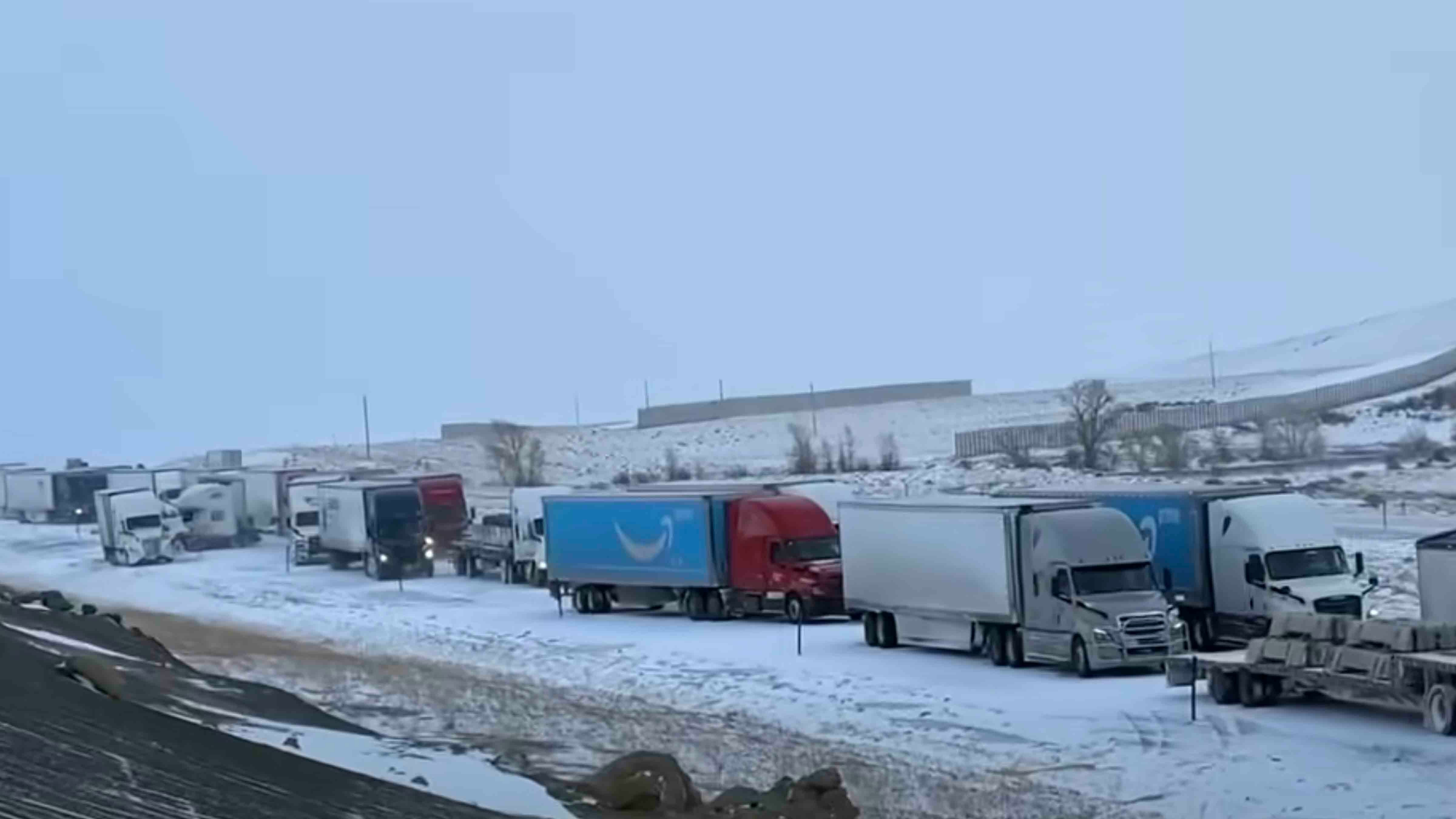 Just after 3:10 PM Wyoming Highway Patrol Dispatch received reports of several crashes on westbound I-80 between mile post 274 and 273.