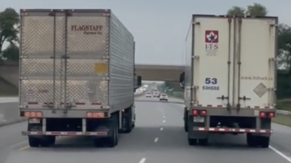 Trucks passing 4 24 23