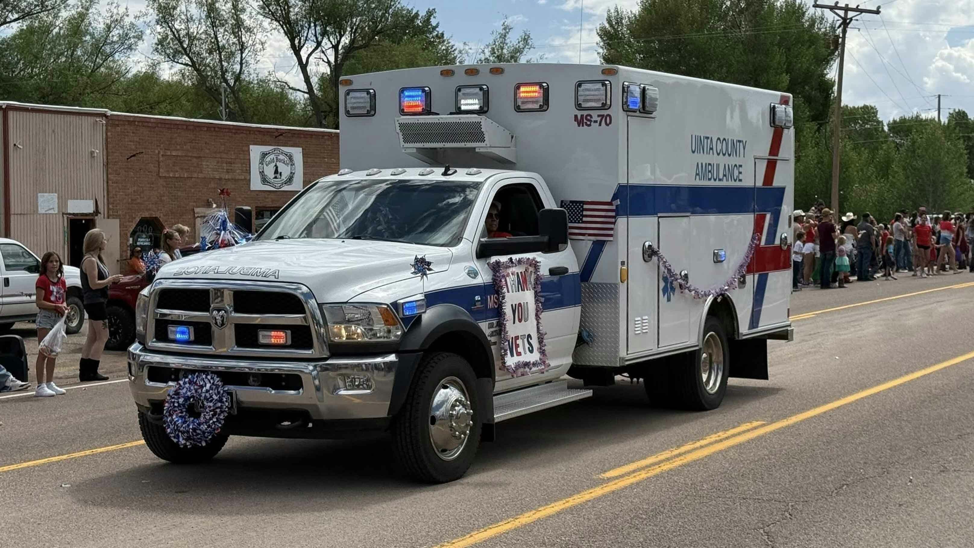 Uinta county ambulance 7 7 25