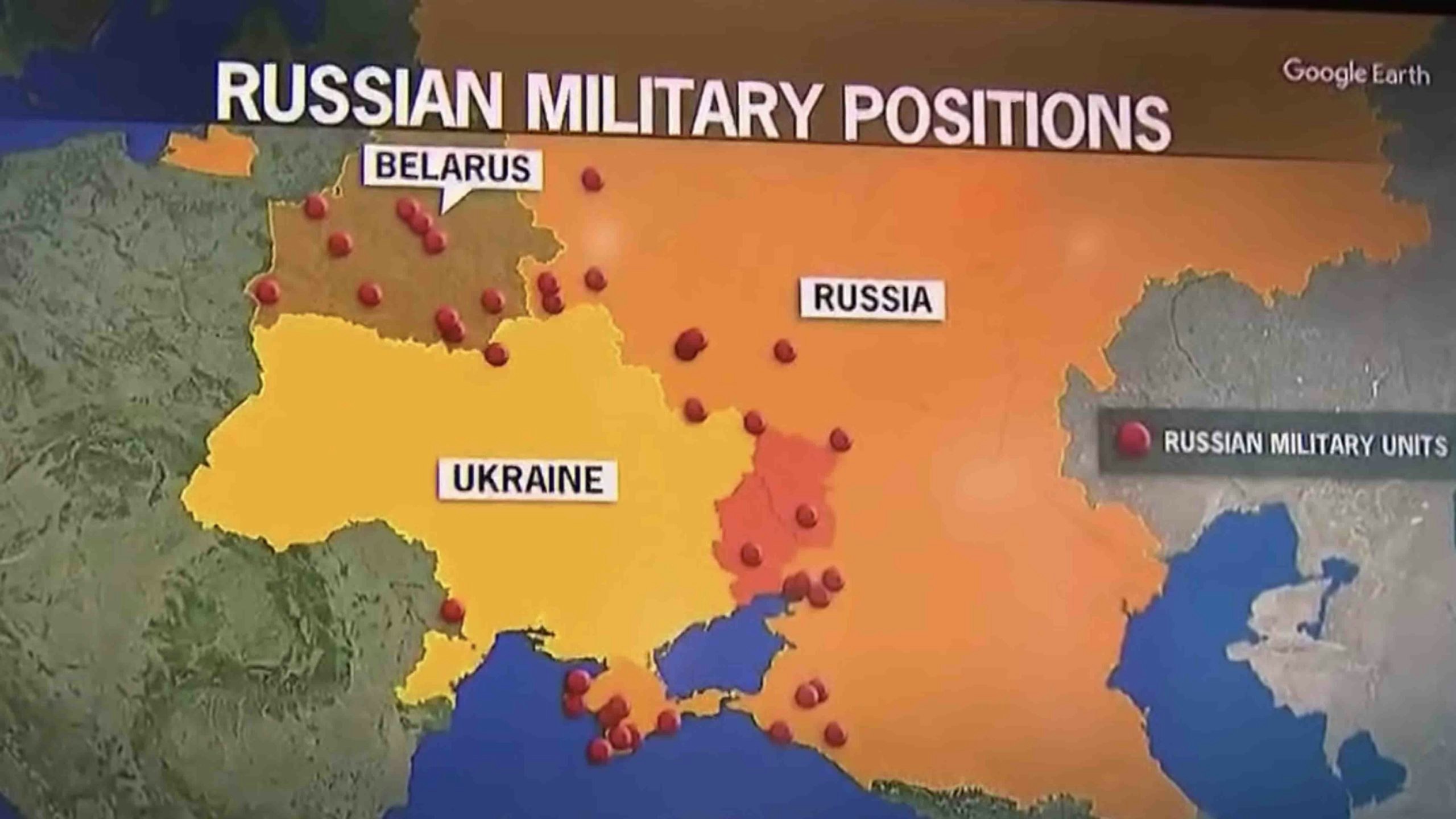 Ukraine map military 2 24 22 scaled