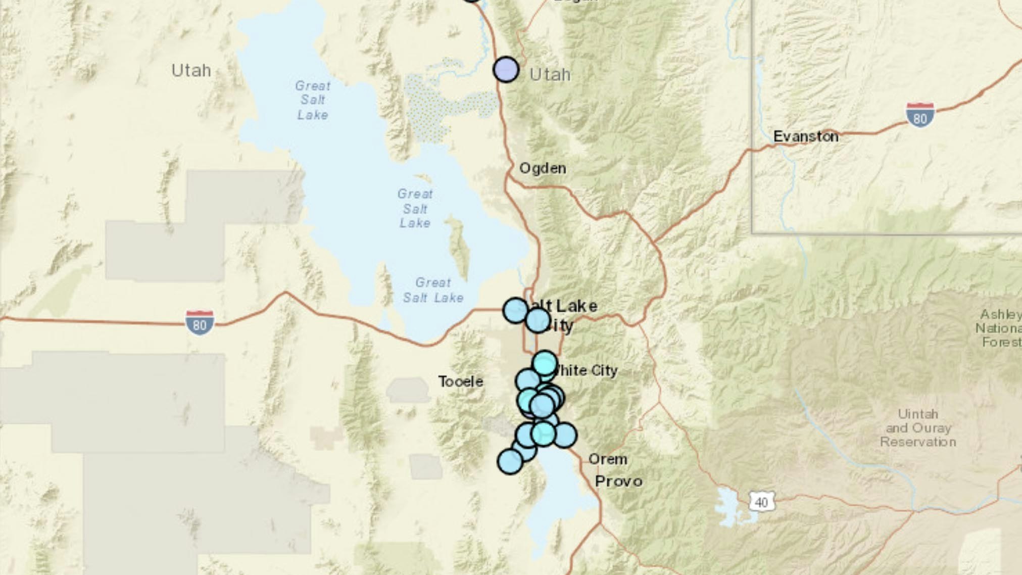 Utah earthquake