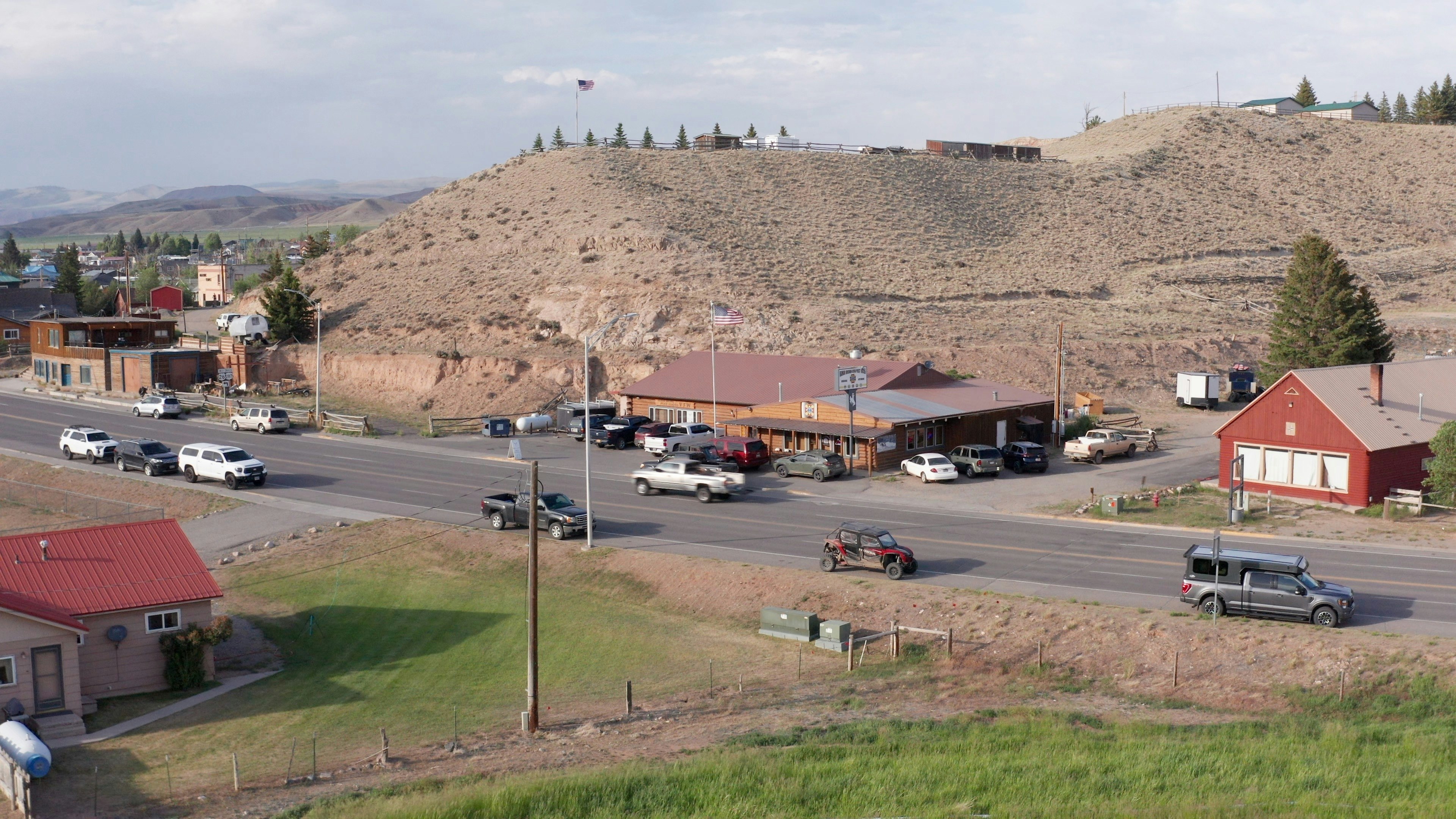 The V Cafe is located inside the Dubois VFW post.