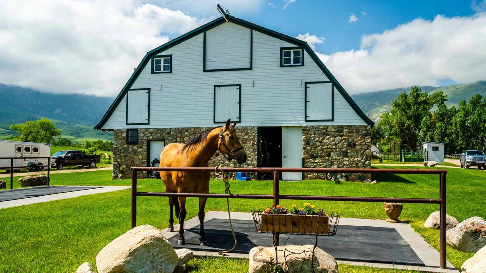 The Wallop family's legacy Quarter Circle Lazy B Ranch in Sheridan County is for sale for the first time in 135 years, listing for $24.5 million. It hosted Queen Elizabeth II, supplied cavalry horses to Britain and helped build Wyoming's polo scene.