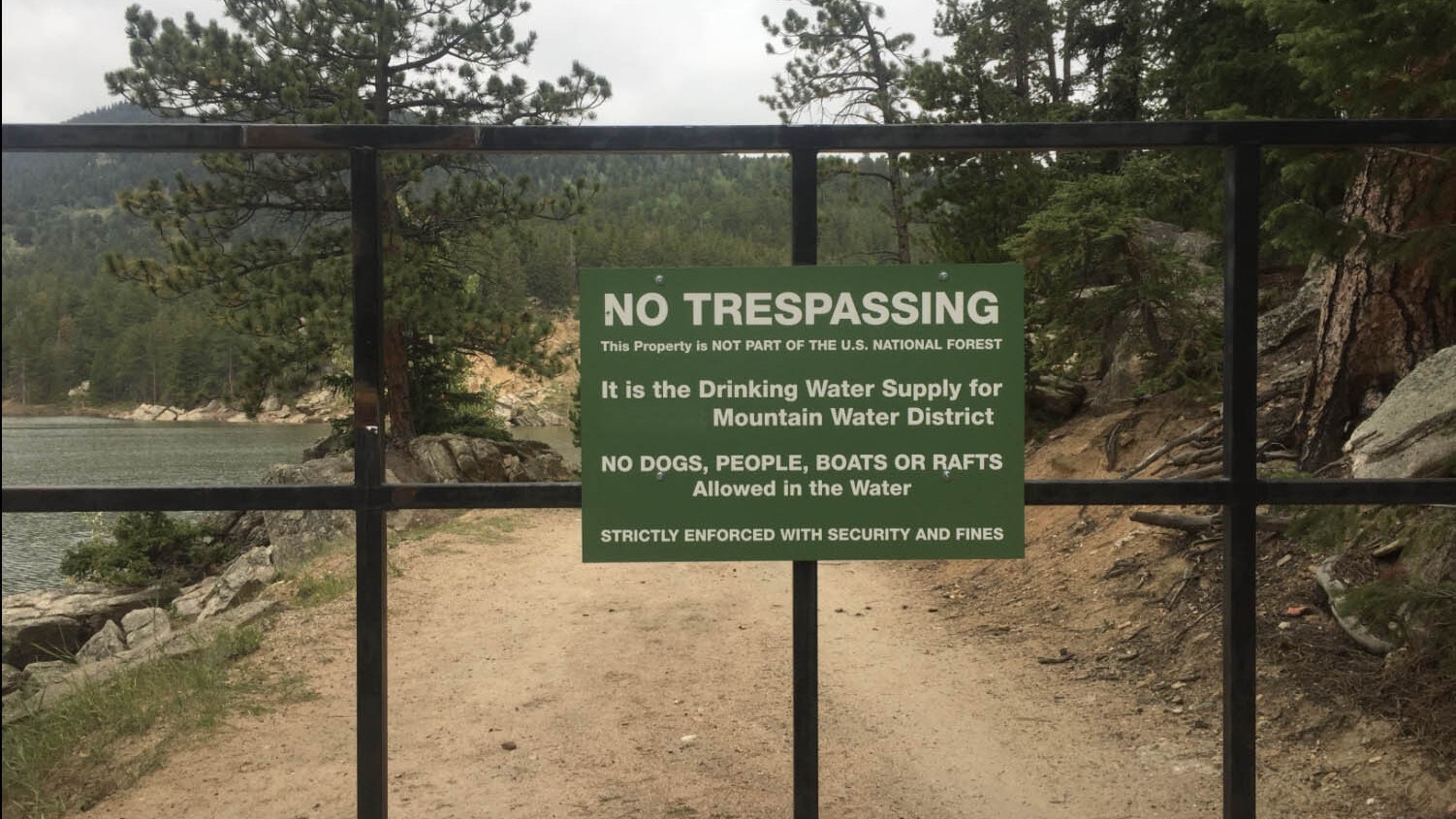 Water supply sign 2 1