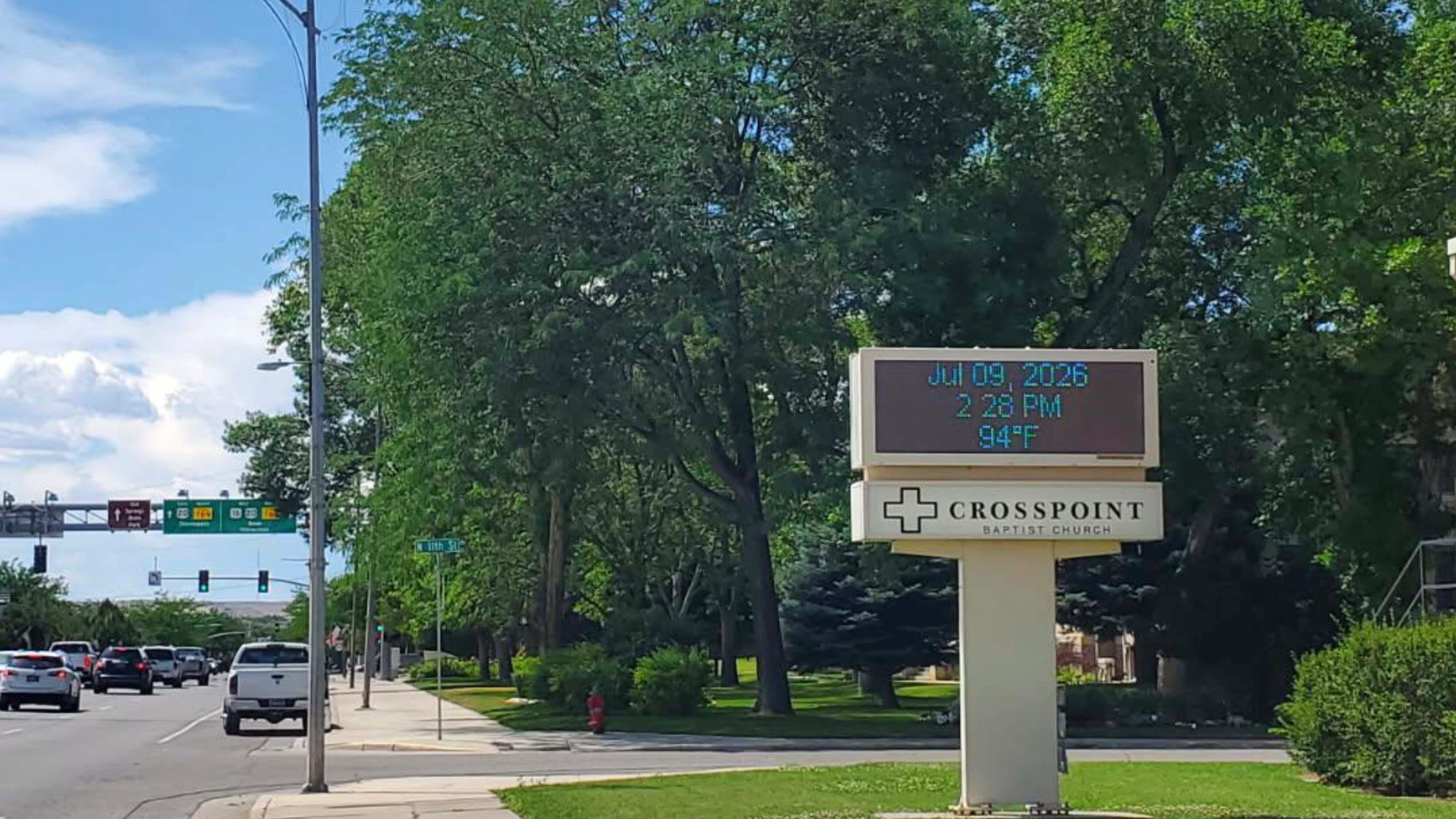 A relatively cool day in Worland on Thursday compared to the upcoming weekend where temperatures are expected to top 110 degrees