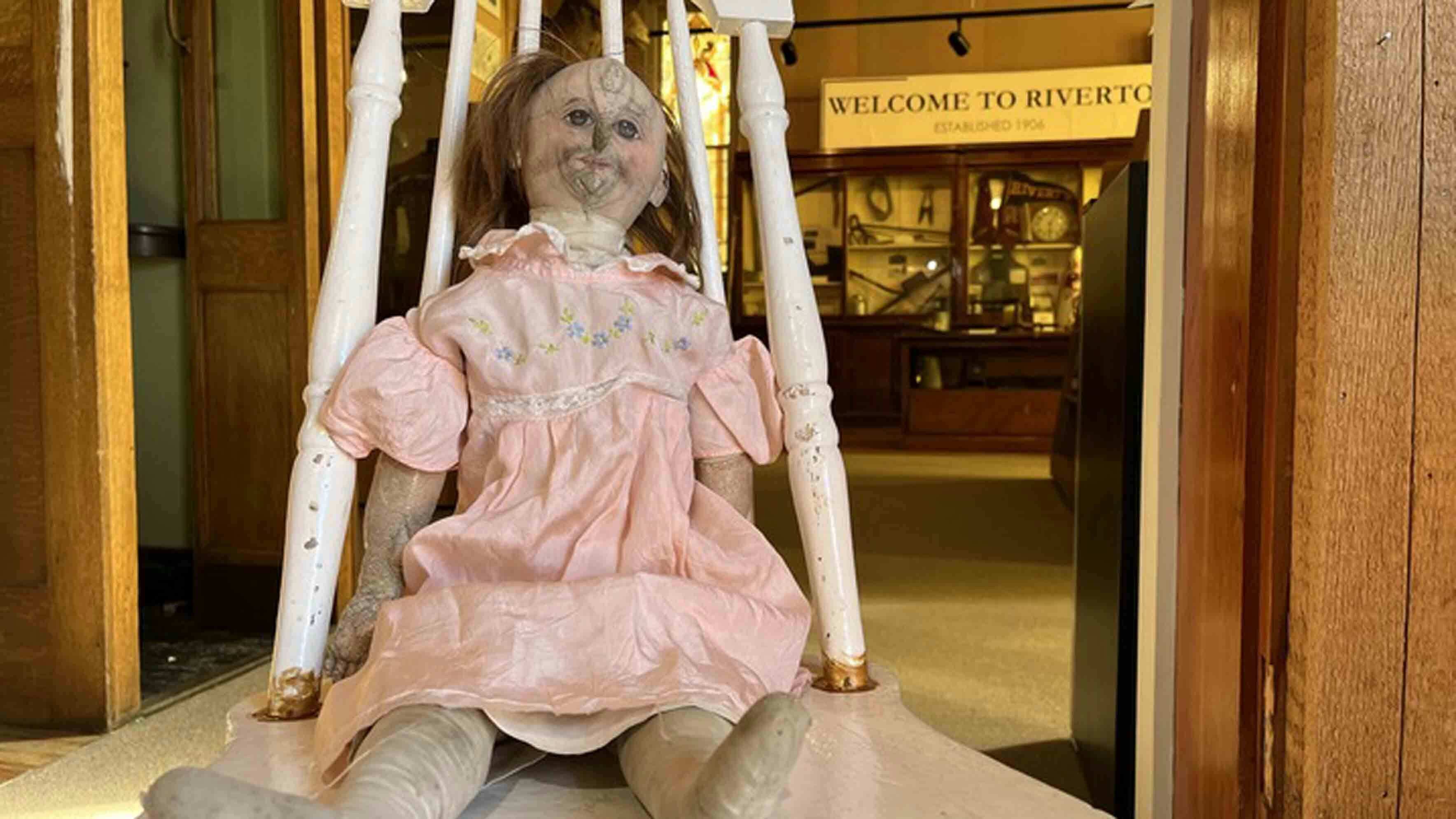 Amelia, which is part of the Riverton Museum's collection, may be the creepiest doll in Wyoming.
