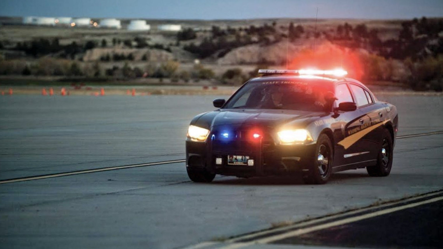 Wyoming highway patrol photo
