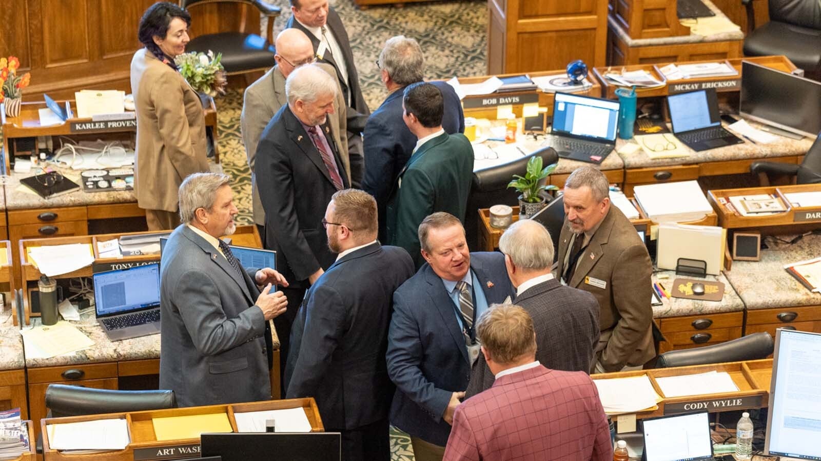 Wyoming legislators 1 28 25