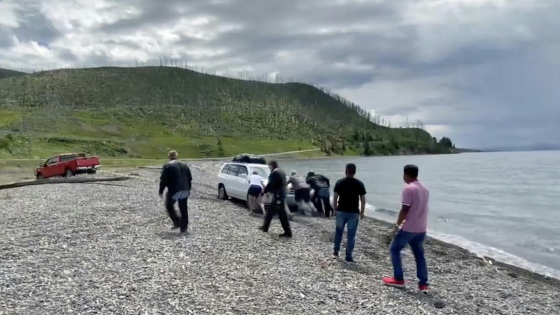 Yellowstone lake 7 2 23