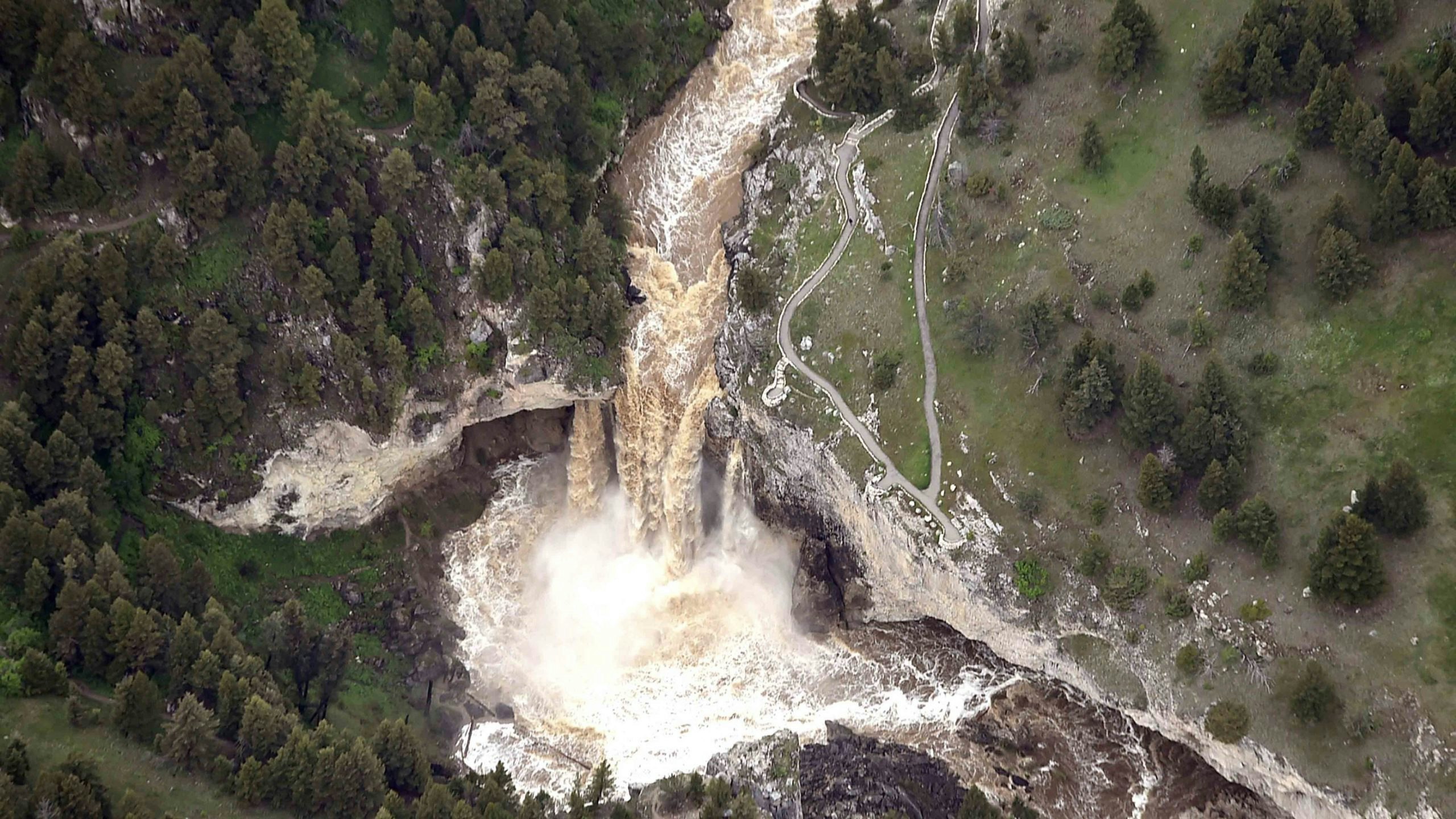 Yellowstone water fall 6 14 22 scaled